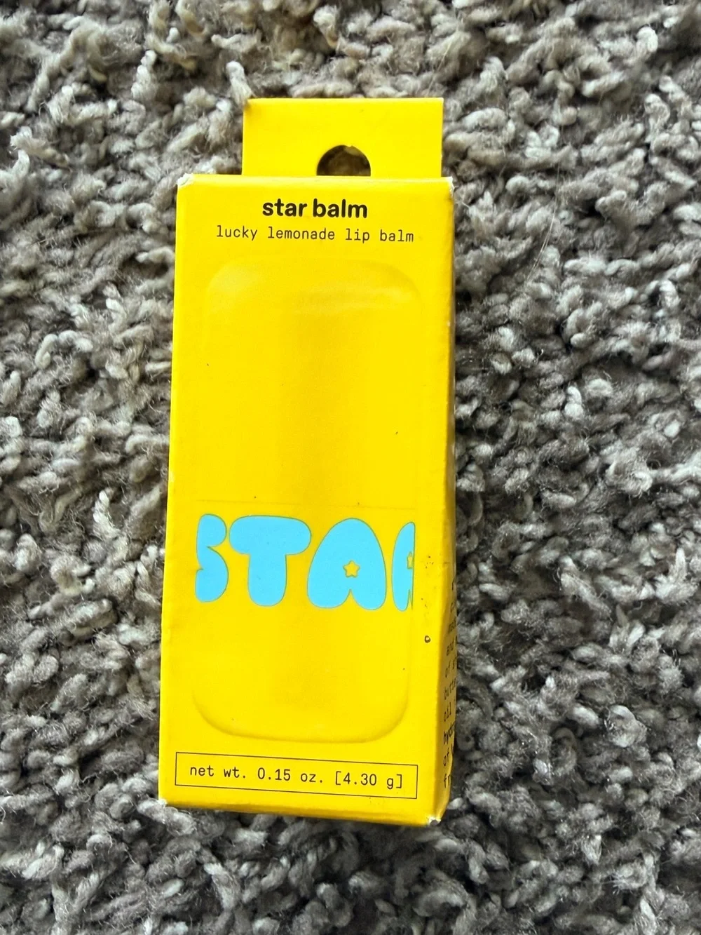 Starface Star Balm Lucky Lemonade Lip Balm 0.15 oz New